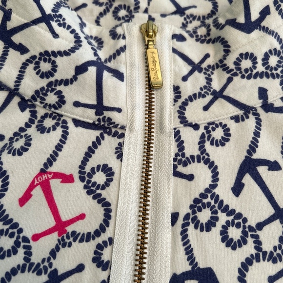 Lilly Pulitzer half zip - Picture 2 of 2